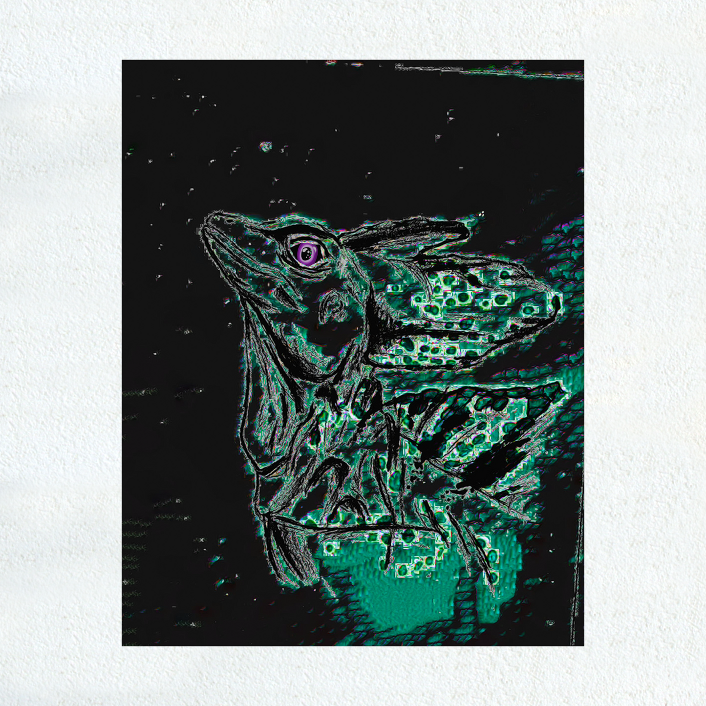 Neon Lizard Icarium