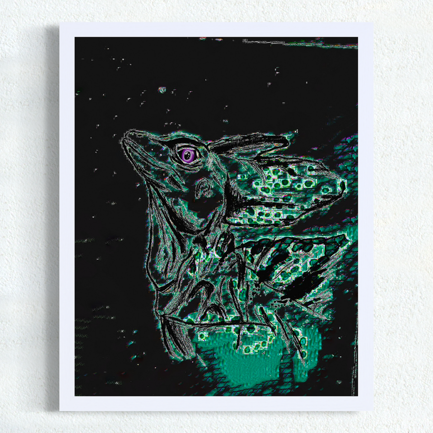 Neon Lizard Icarium