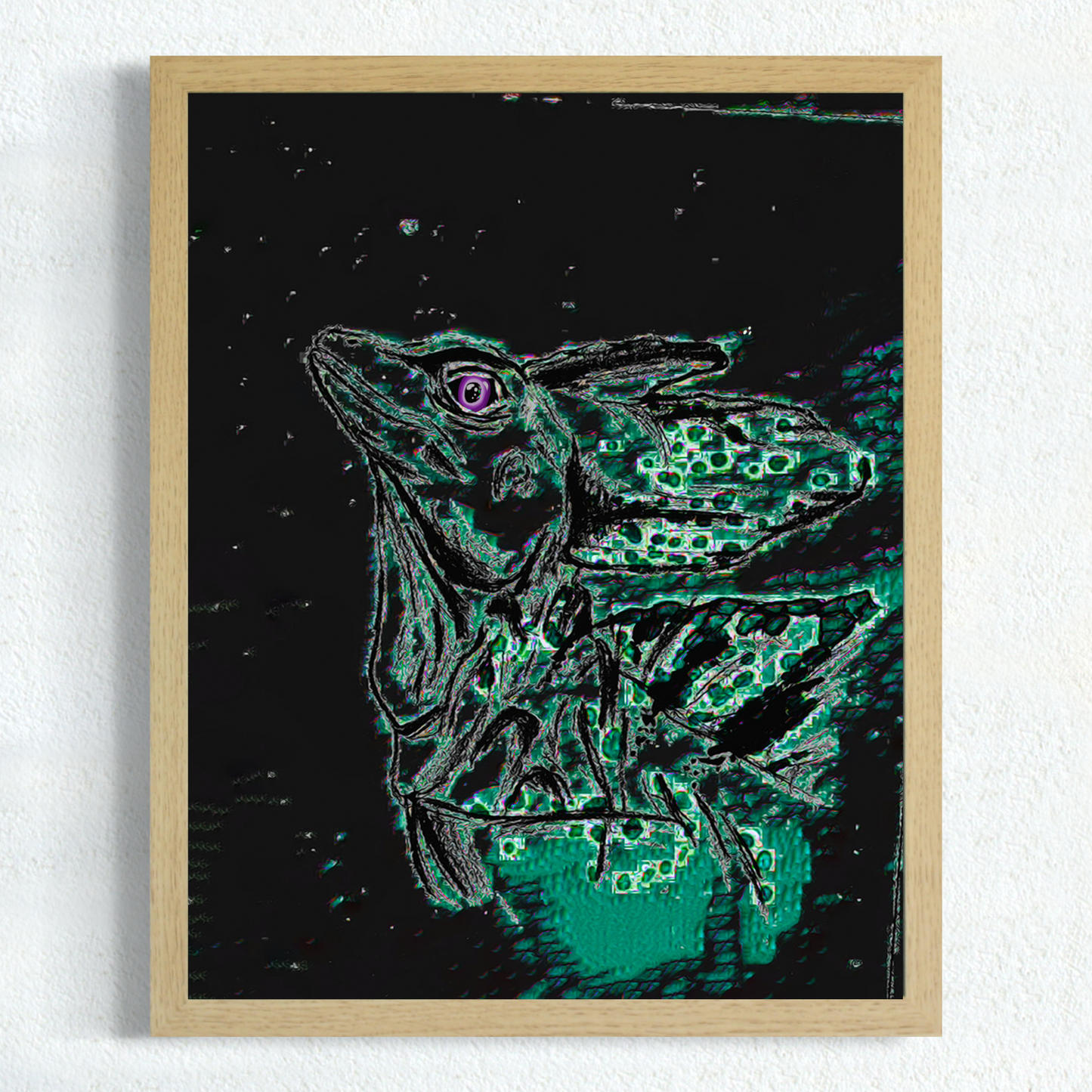 Neon Lizard Icarium