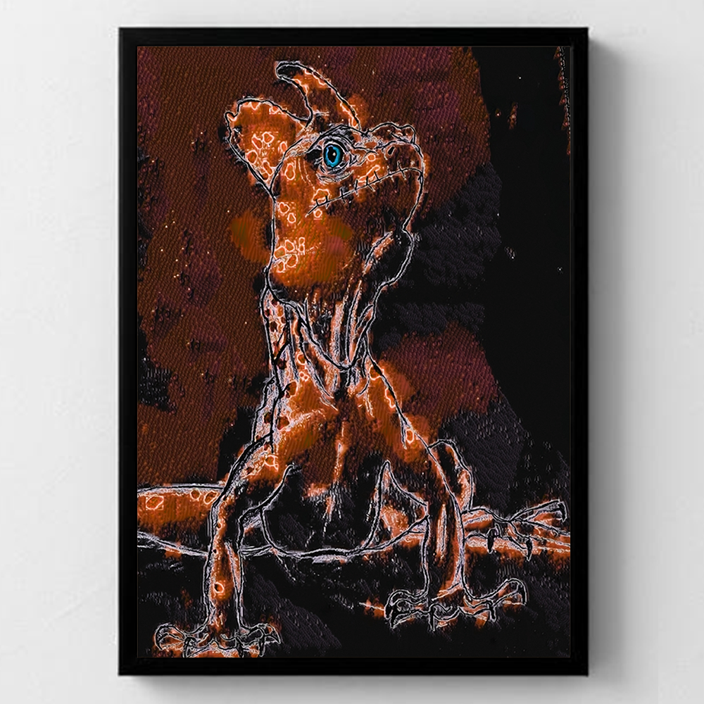 Neon Lizard Gortalon