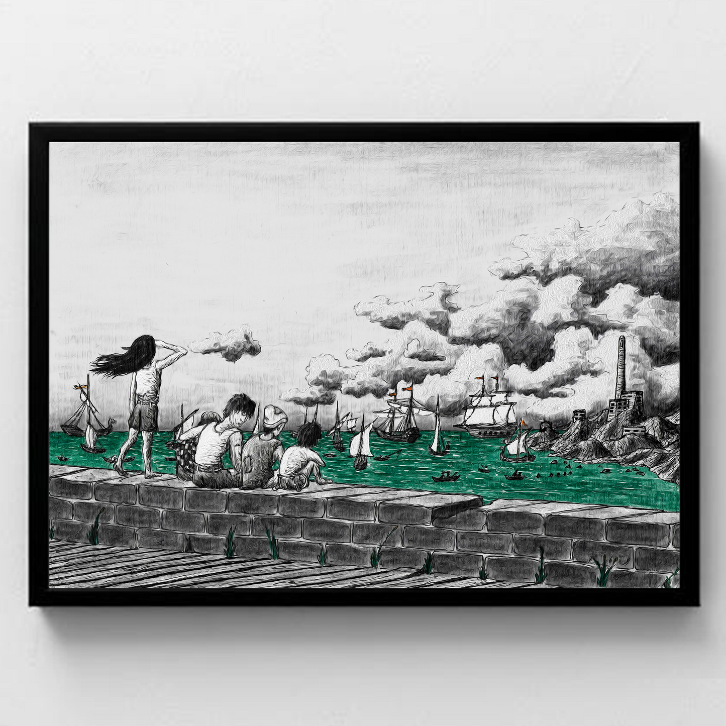 Waiting On The Emerald Shore